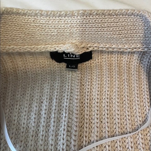 LINE Cotton Ribbed Cardigan - Picture 2 of 7